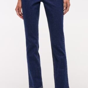 Ultra High Rise Ankle Straight Jeans